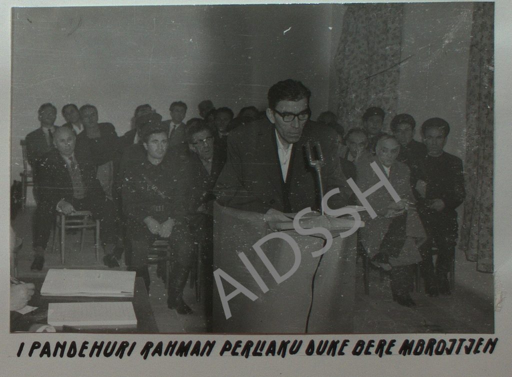Arkiva e AIDSSH në 105-vjetorin e lindjes: Dënimi dhe survejimi I gjeneralit Rrahman Përllaku