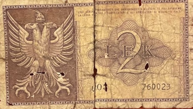 Përvjetori i Lekut, monedha zyrtare shqiptare