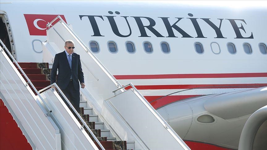 Presidenti Erdoğan niset drejt Italisë për Samitin e G7-tës