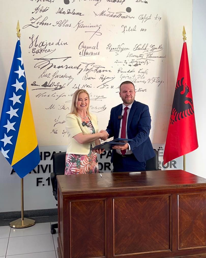 Marrëveshje bashkëpunimi mes DPA dhe Arkivit të Bosnjë Hercegovinës