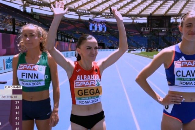 Luiza Gega kualifikohet në finalen e Europianit të Atletikës 