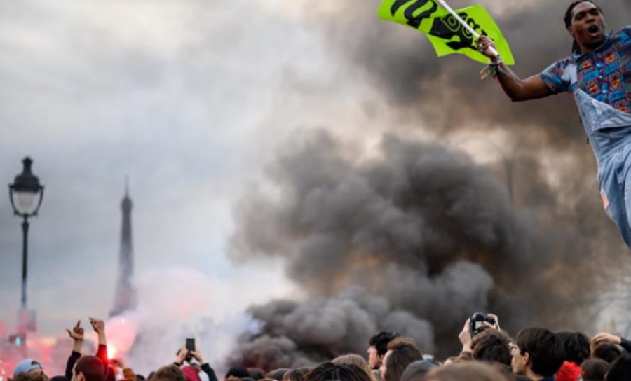 Mbi 200 të arrestuar në protestat kundër reformës së pensioneve në Francë