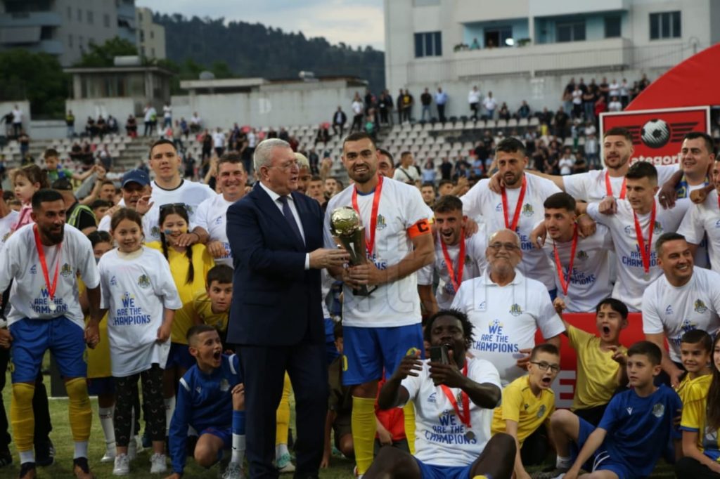AF Elbasani kurorëzohet kampion i Kategorisë së Parë për sezonin 2023-2024