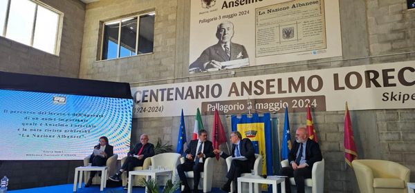 Biblioteka Kombëtare, pjesë e aktivitetit në nder të arbëreshit të shquar Anselmo Lorecchio