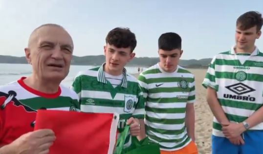 “Shqipëria do jetë aty”, Meta shfaqet me tifozët e Celtic: Flamuri shqiptar do valëvitet në ceremoninë e kurorëzimit kampion