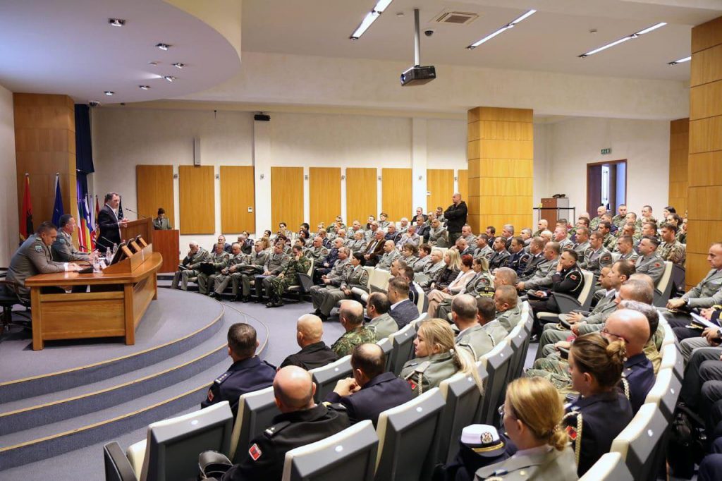 66-vjetori i Kolegjit të Mbrojtjes dhe Sigurisë, Peleshi: Modernizim për sfidat e të ardhmes