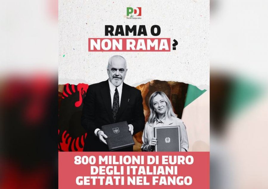 Deklaratat e Ramës/ E majta italiane thirrje urgjente qeverisë Meloni: Ndaloni investimin 800 mln euro