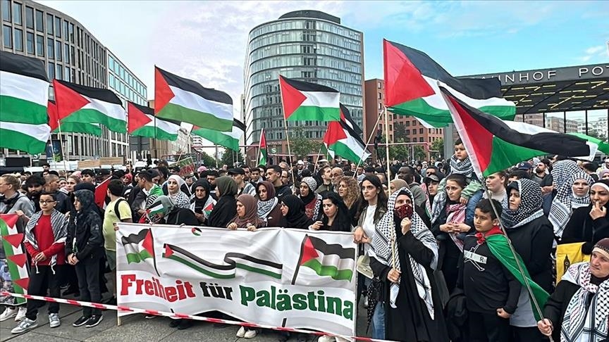 Gjermani, mbahet protestë në mbështetje të Palestinës