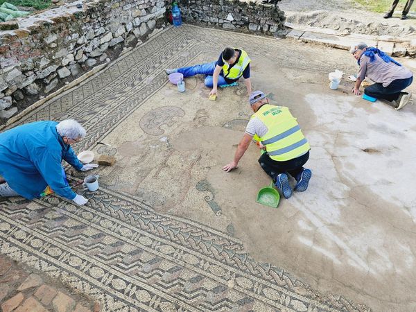 Ndërhyrje konservuese në Vilën e Athinasë në Apoloni dhe në Bazilikën B në Bylis