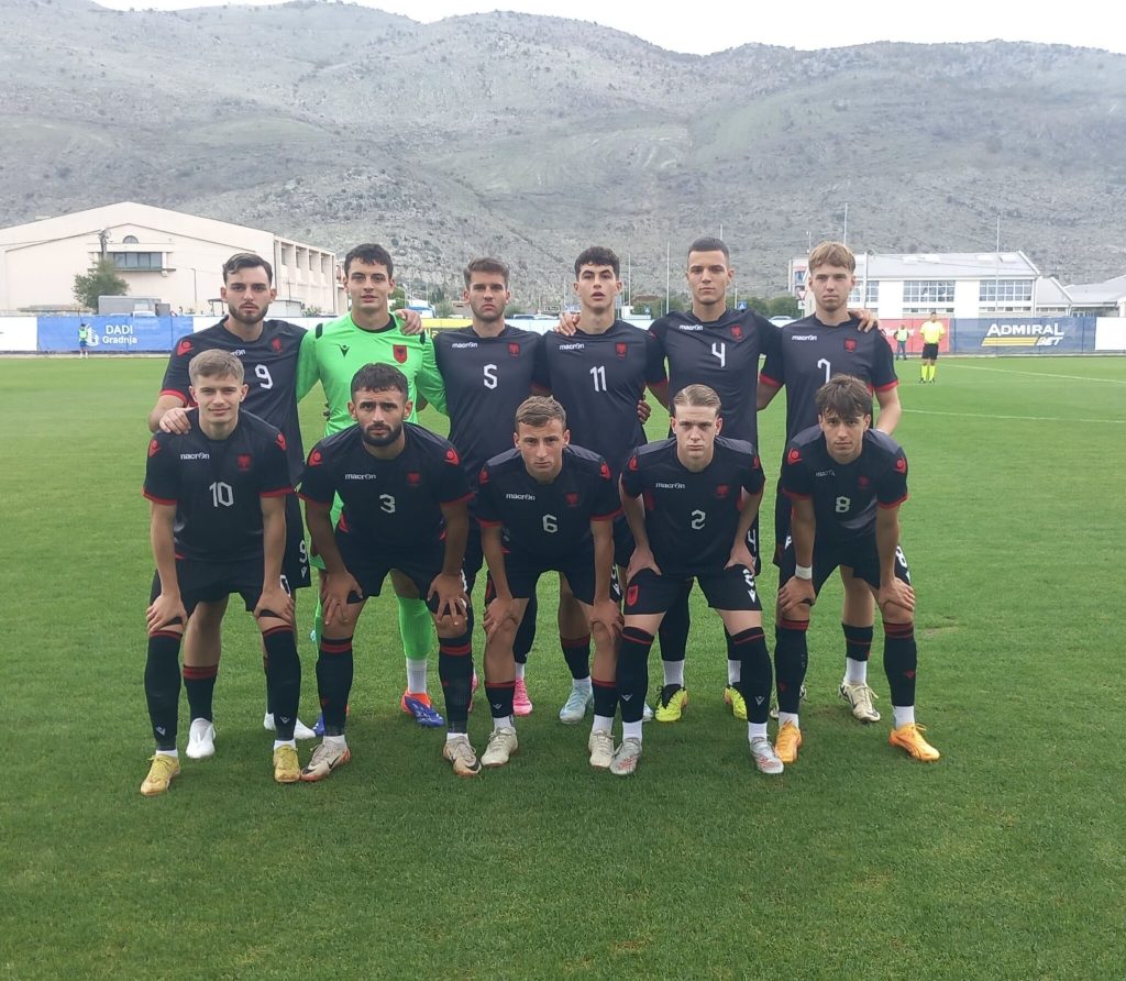 Shqipëria U-19 triumfon me 3 gola në miqësoren e parë ndaj Malit të Zi