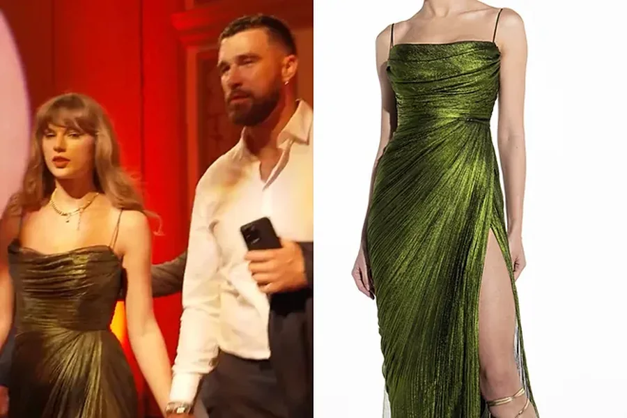 Taylor Swift mahnit me fustanin jeshil, me vlerë 2405 dollarë!