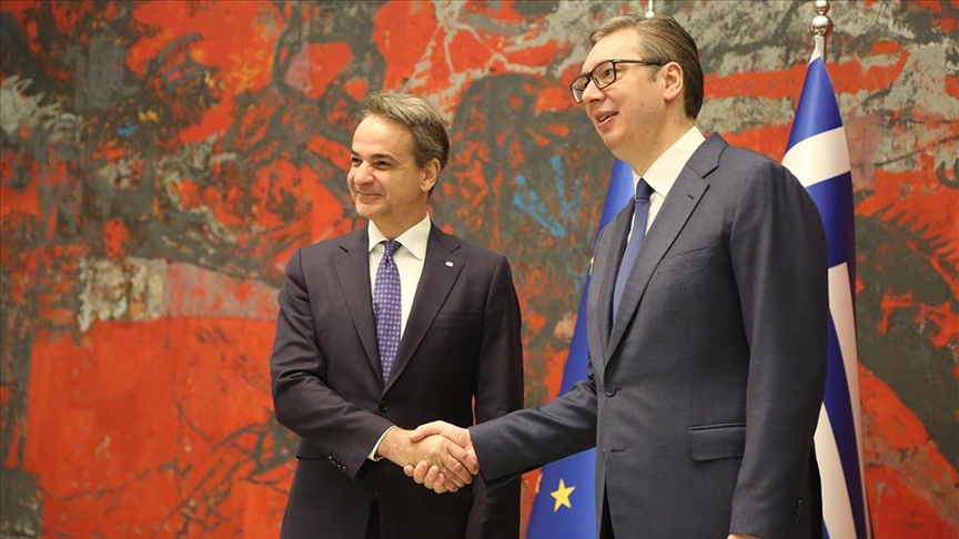 Vuçiq dhe Mitsotakis takohen në Beograd, në fokus përmirësimi i marrëdhënieve dypalëshe