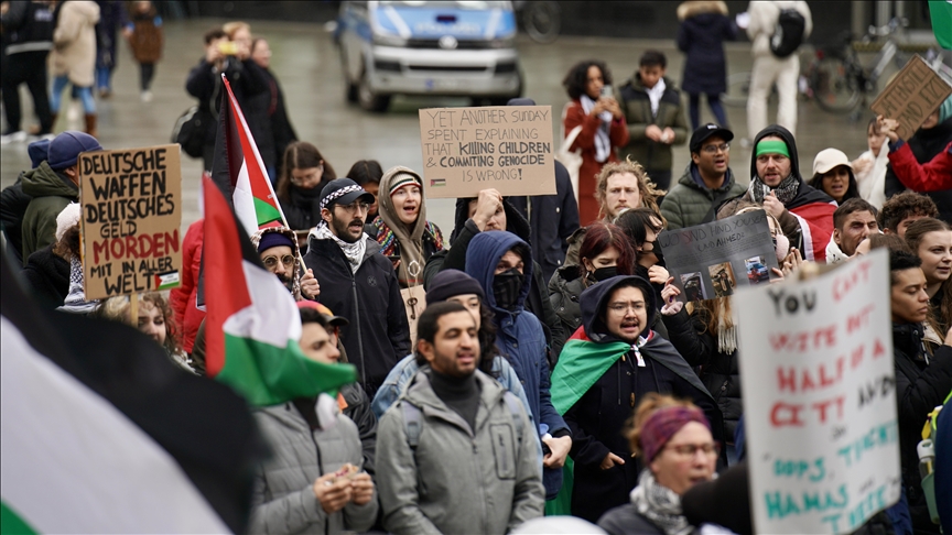 Gjermani, mbahet tubim në mbështetje të Palestinës