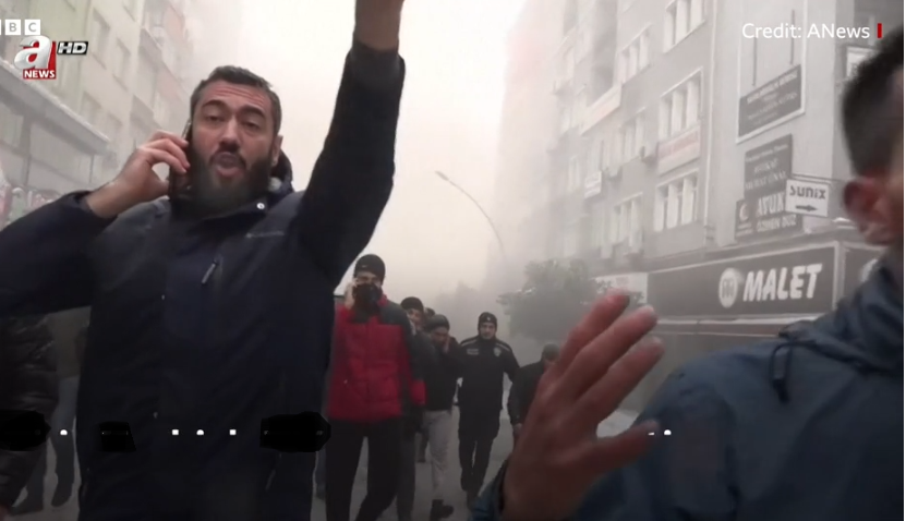 Video/ Tërmeti i dytë godet gjatë transmetimit direkt në Turqi teksa gazetarët vrapojnë për të shpëtuar