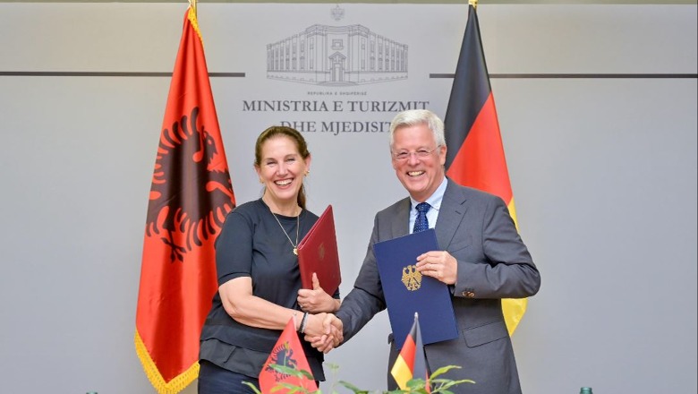 Shqipëria dhe Gjermania nënshkruajnë marrëveshjen që ndihmon vendin në menaxhimin e rreziqeve nga ndryshimet klimatike 
