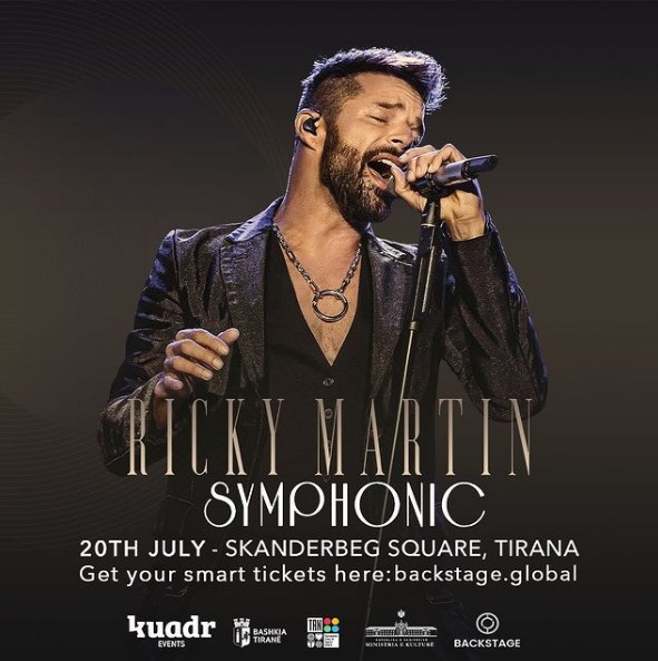 Tirana, gati për ritmet latine të Ricky Martin