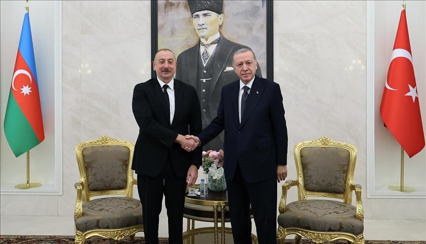 Presidenti Erdoğan takohet me homologun azerbajxhanas Aliyev në Ankara