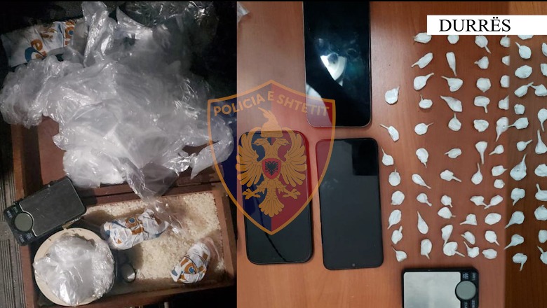 Shisnin kokainë me doza në zonën e plazhit, arrestohen 3 të rinjtë në Durrës