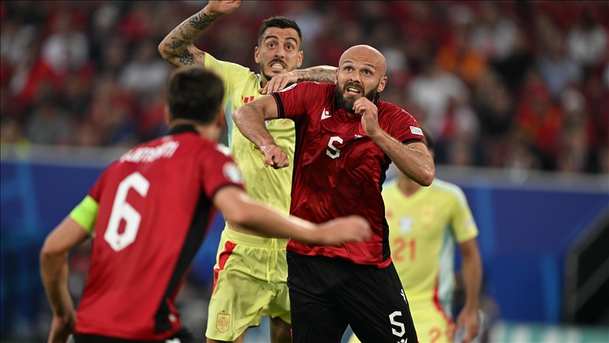 EURO 2024: Përfundon pjesa e parë e ndeshjes Shqipëri-Spanjë