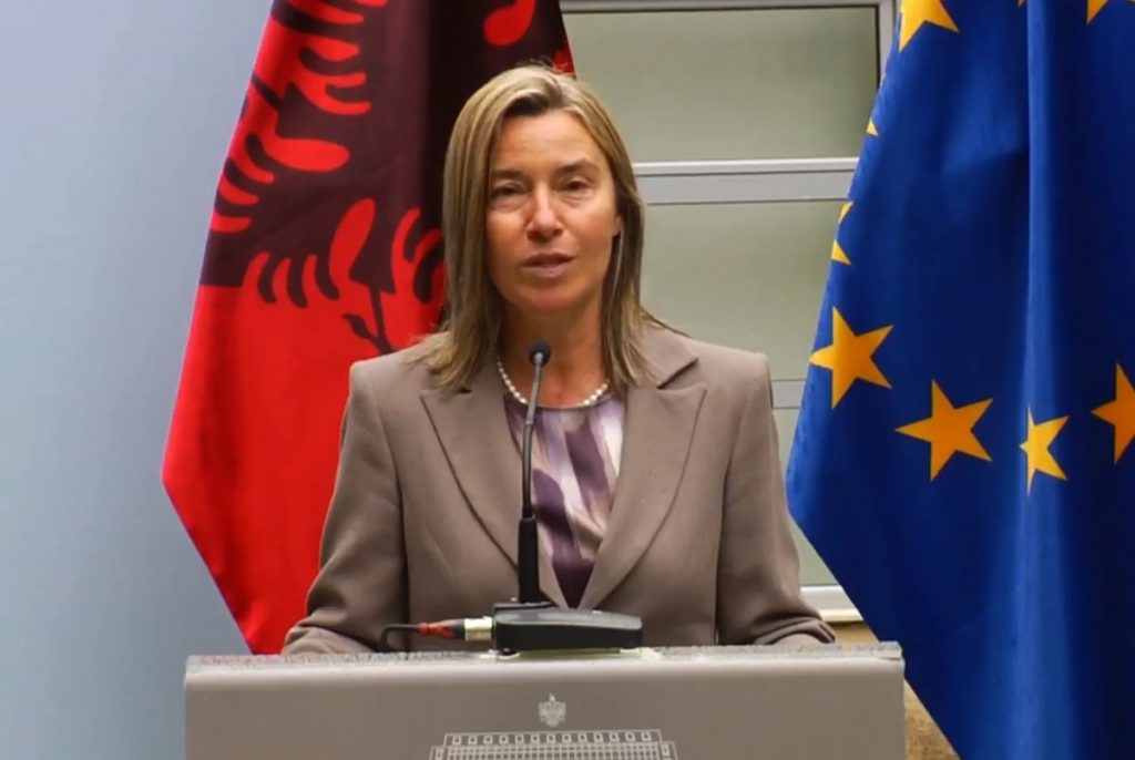 Mogherini: Kolegji i Evropës në Tiranë, investim për integrimin e vendeve të rajonit