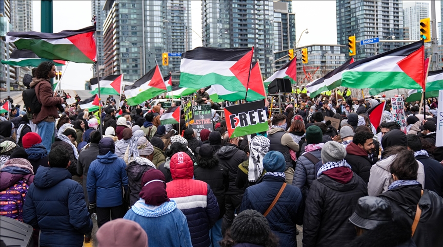Protestuesit pro-palestinezë penguan darkën e punës Trudeau-Meloni