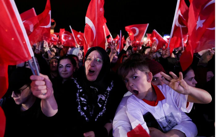 Pamje historike nga fitorja e presidentit Erdogan në zgjedhje