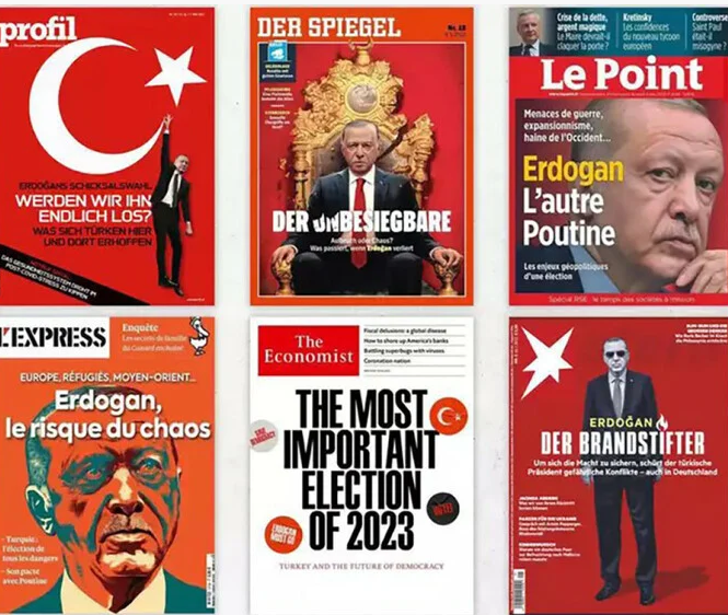 Gazetat ndërkombëtare kundër Erdoganit nuk arritën të ndryshonin rezultatin e zgjedhjeve