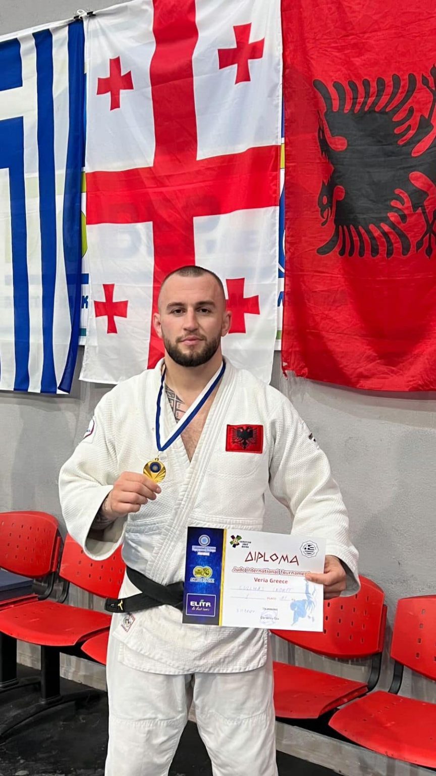 Xhudisti Indrit Çullhaj, medalje ari në kampionatin ndërkombëtar në Greqi