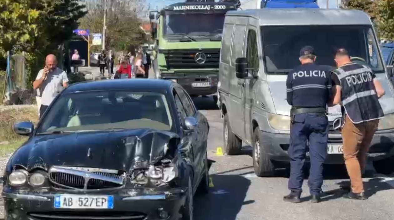 Aksident i trefishë në aksin Lezhë-Shkodër, një person i plagosur