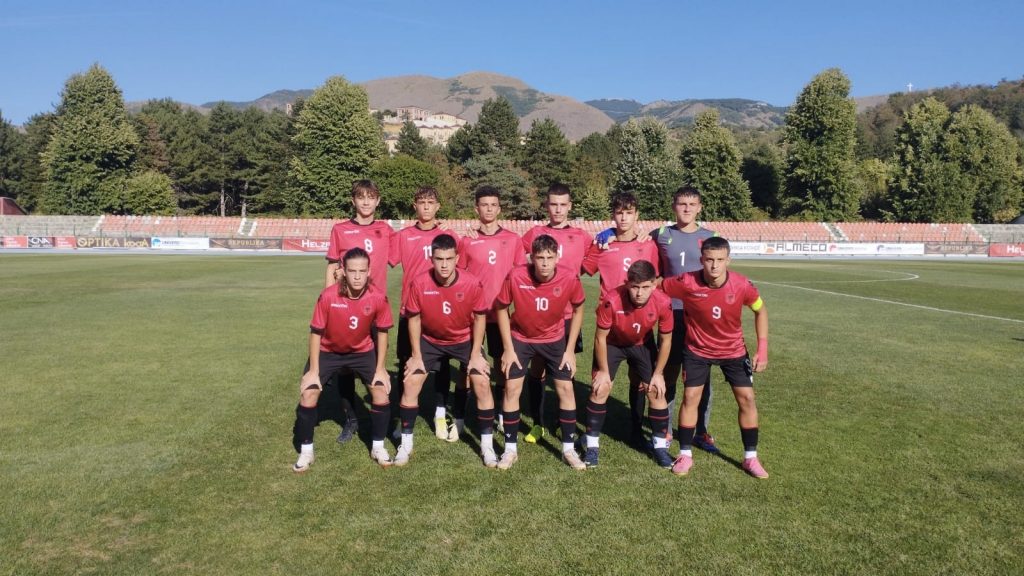 Shqipëria U-15 mposht me rezultatin 2-0 në miqësore Maqedoninë e Veriut