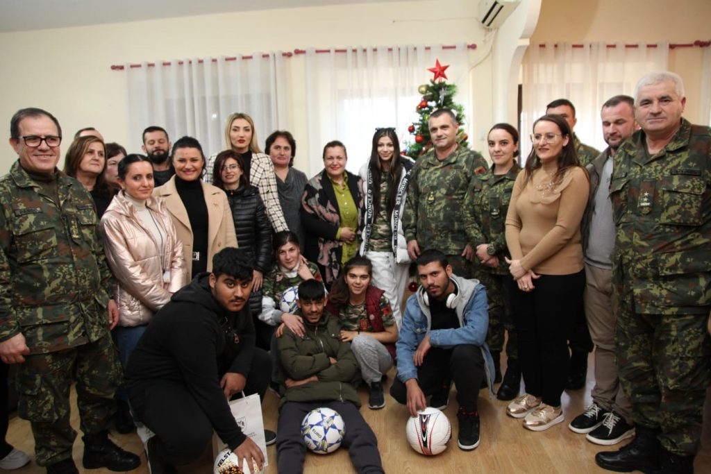 Shtabi i Përgjithshëm i FA-së, dhurata për qendrën e shërbimit social në Shkodër