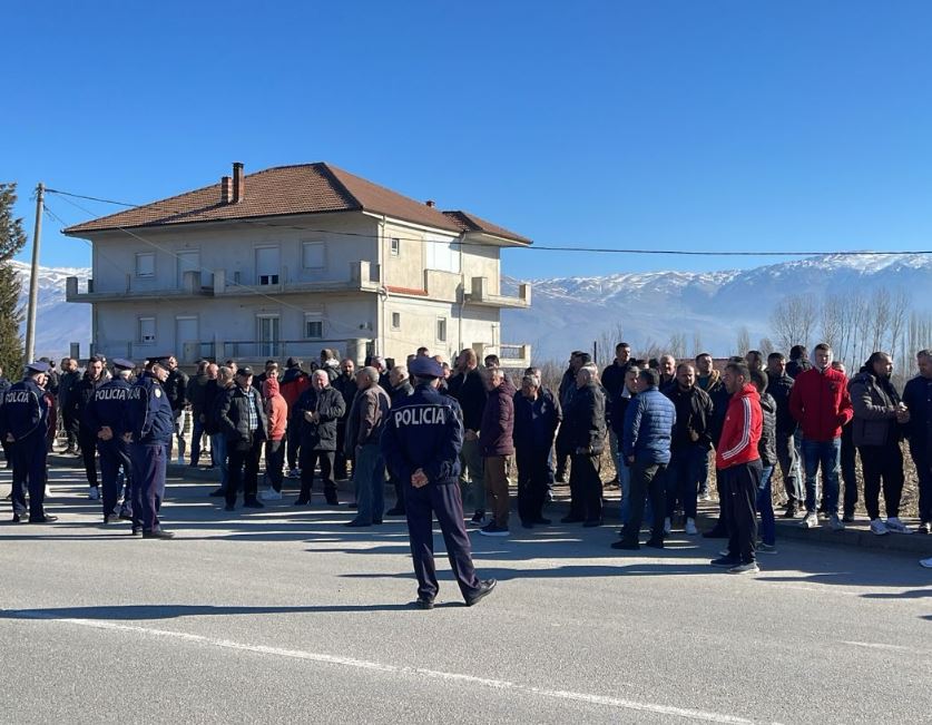 Rreth 15 mijë ton mollë pa shitur, fermerët e Korçës në protestë: Po na bllokojnë produktet e ardhura nga Serbia