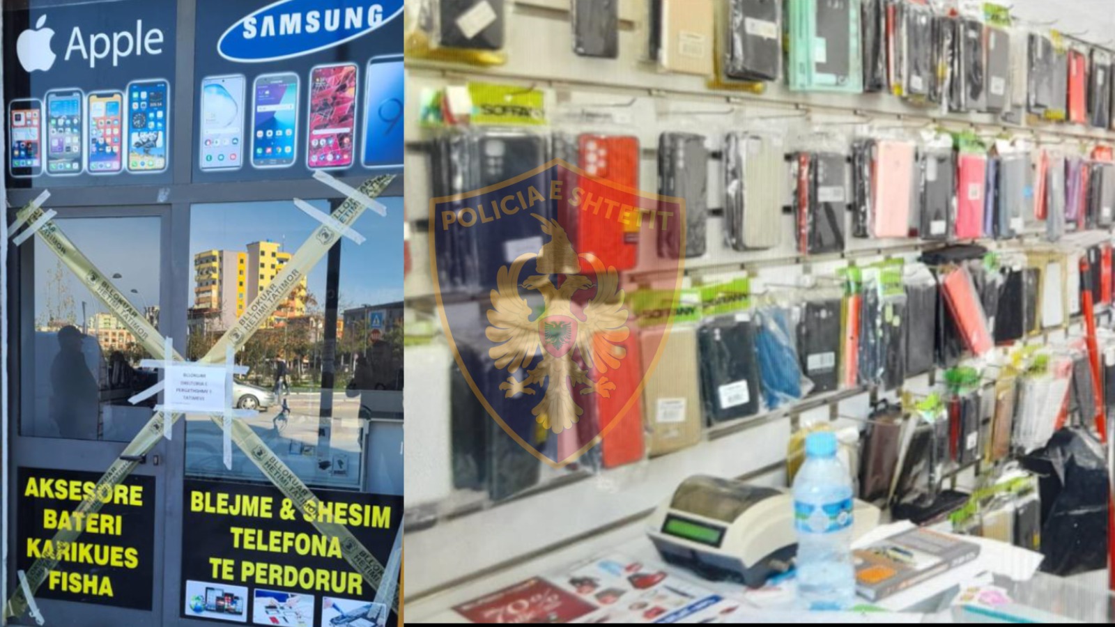 Shiste celularë dhe pajisje elektronike kontrabandë në dyqanin e tij, pranga 42-vjeçarit në Fier