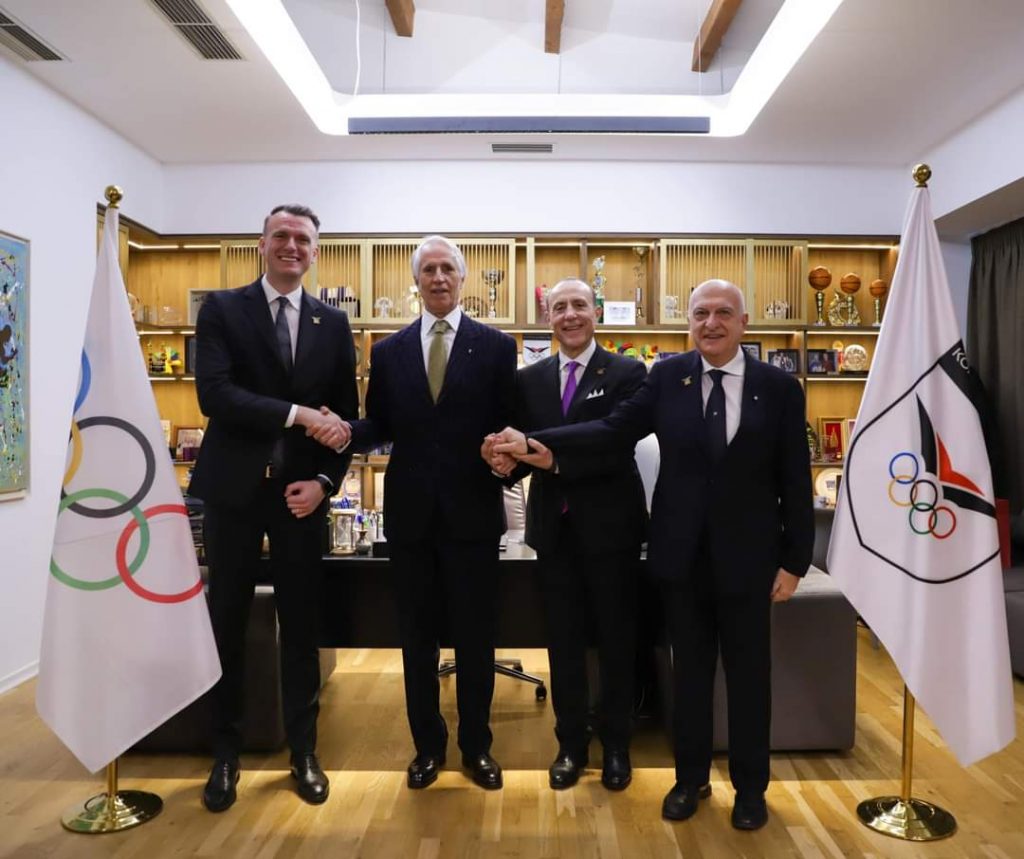 Presidenti i CONI-t, Malago letër Yllit: KOKSH, punë impresionuese për Lëvizjen Olimpike në Shqipëri