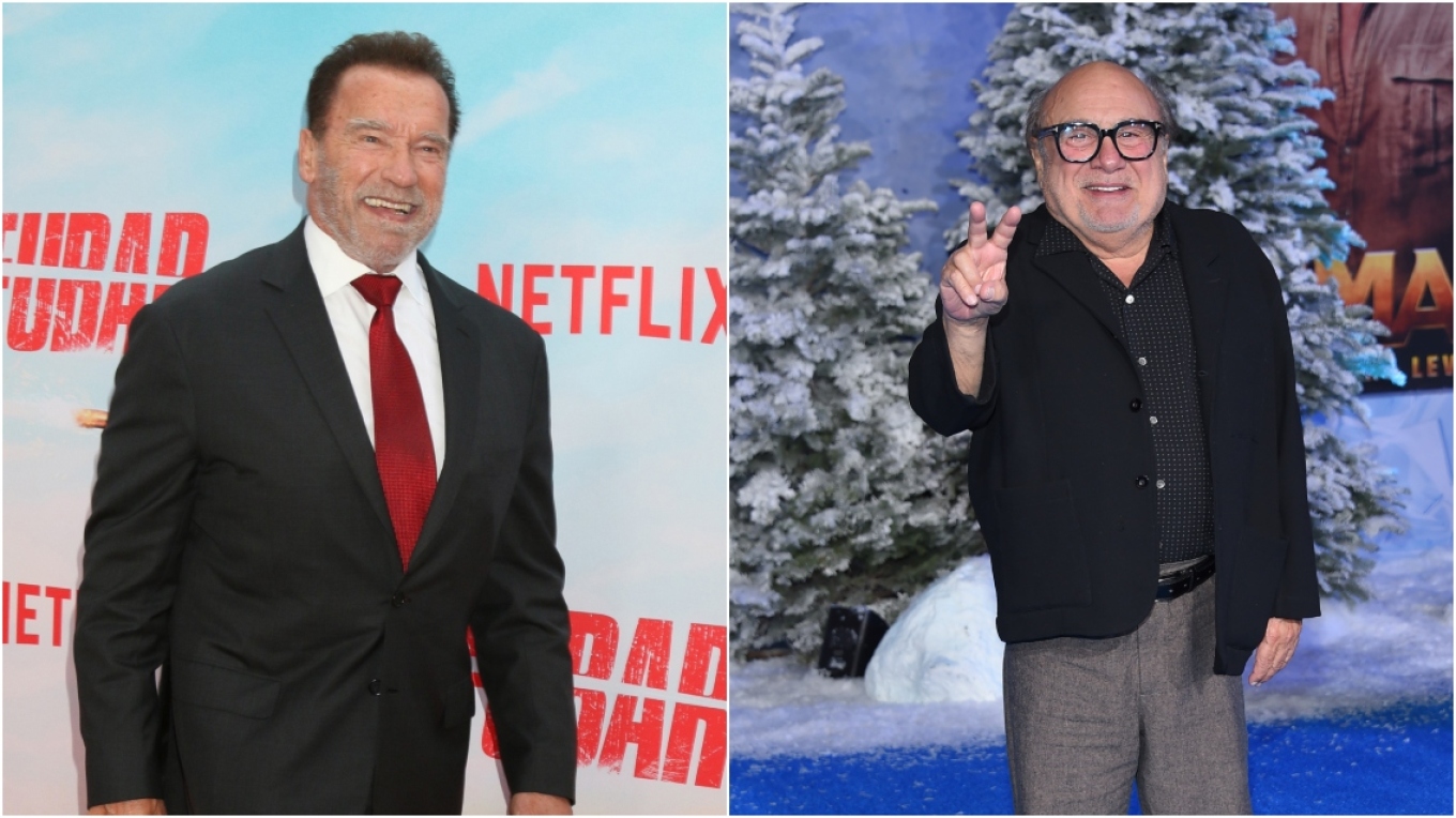 Arnold Schwarzenegger dhe Danny DeVito pozojnë së bashku 35 vjet pas filmit “Twins”