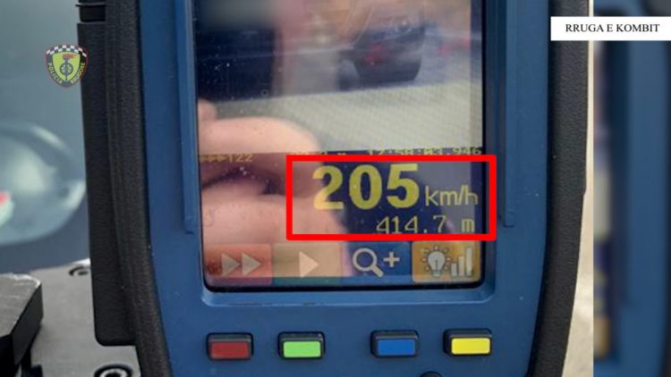 Me shpejtësi 205 km/orë në Rrugën e Kombit, ndëshkohet drejtuesi i “Audi A8”