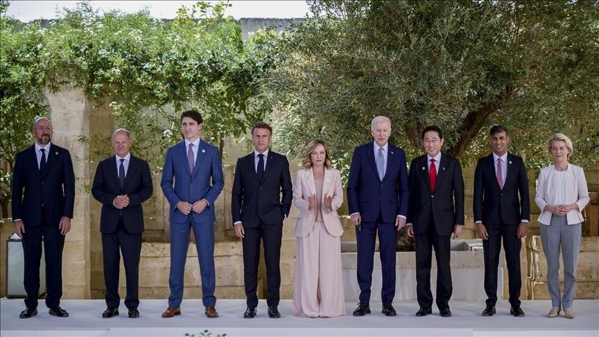 Liderët e grupit G7 të bashkuar në mbështetjen e 