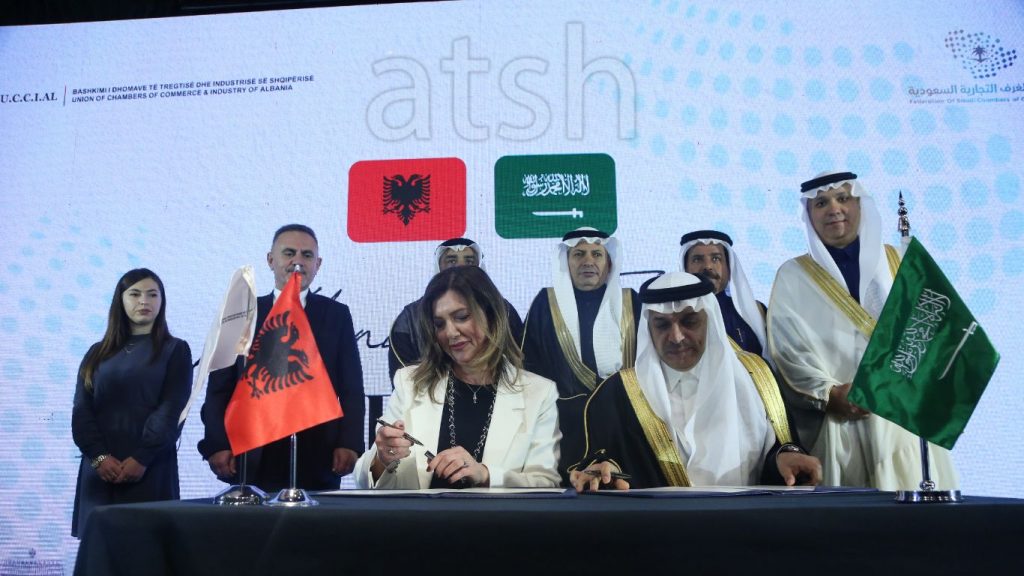 Memorandum mirëkuptimi për krijimin e Këshillit të Përbashkët të Biznesit midis Shqipërisë dhe Mbretërisë së Arabisë Saudite