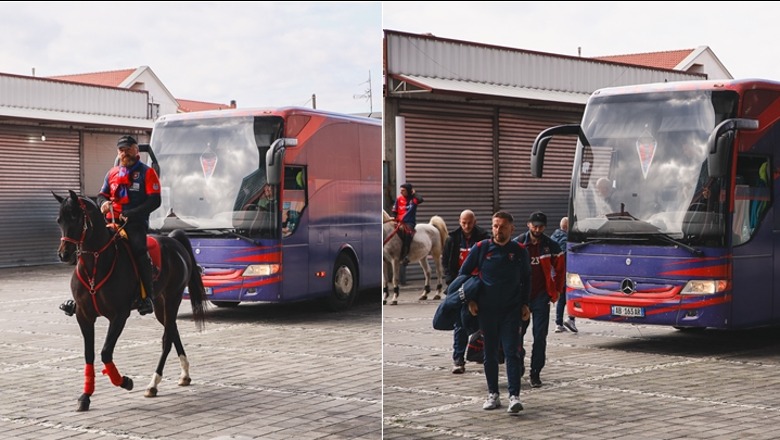 Vllaznia e pret Tiranën me kuaj dhe festë, titullarët e 'Klasikes' së futbollit shqiptar