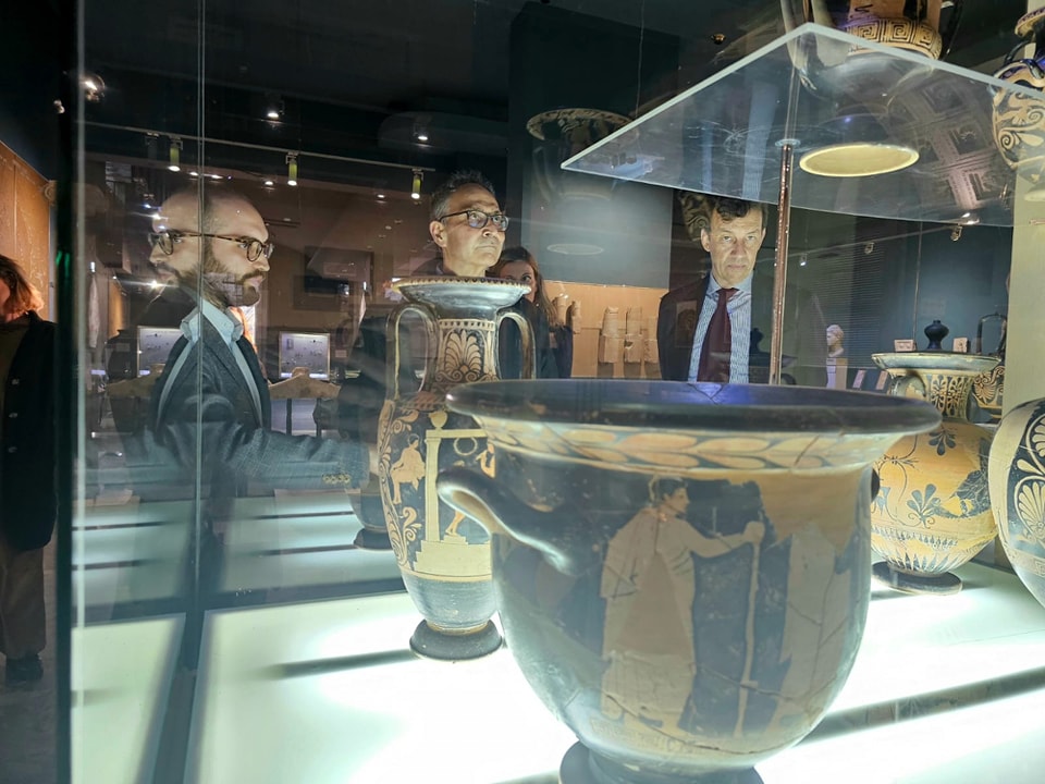 Dy përfaqësues të lartë nga Ministria italiane e Kulturës vizitojnë Muzeun Historik Kombëtar