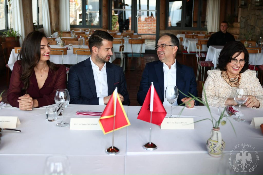 Anëtarësimi në BE, Begaj takim me presidentin e Malit të Zi, Milatoviç