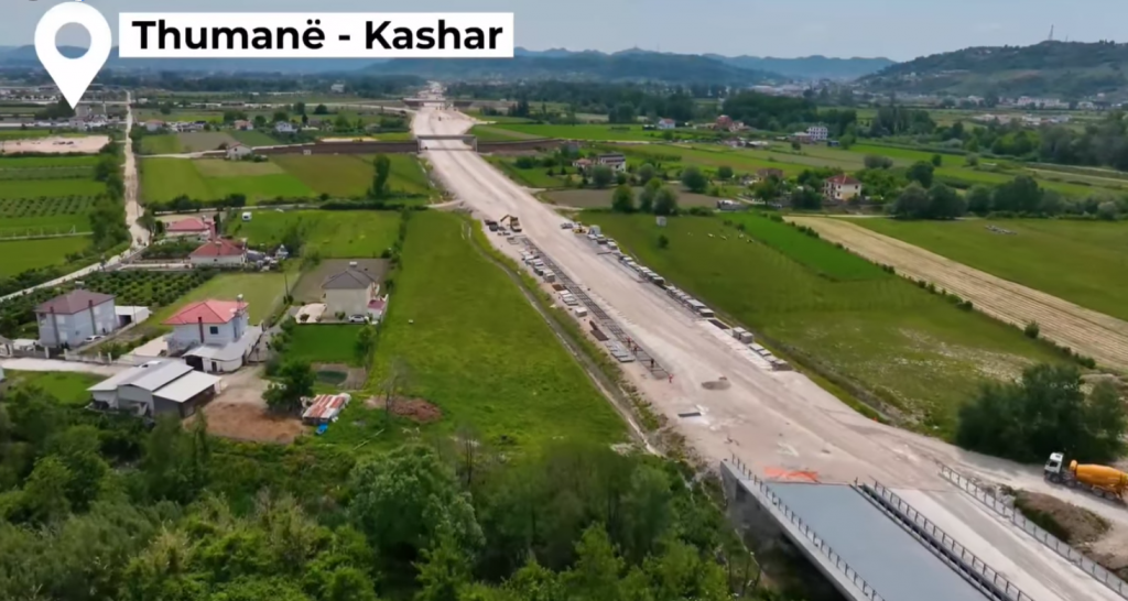 Balluku: Autostrada Thumanë-Kashar hapet më 30 qershor