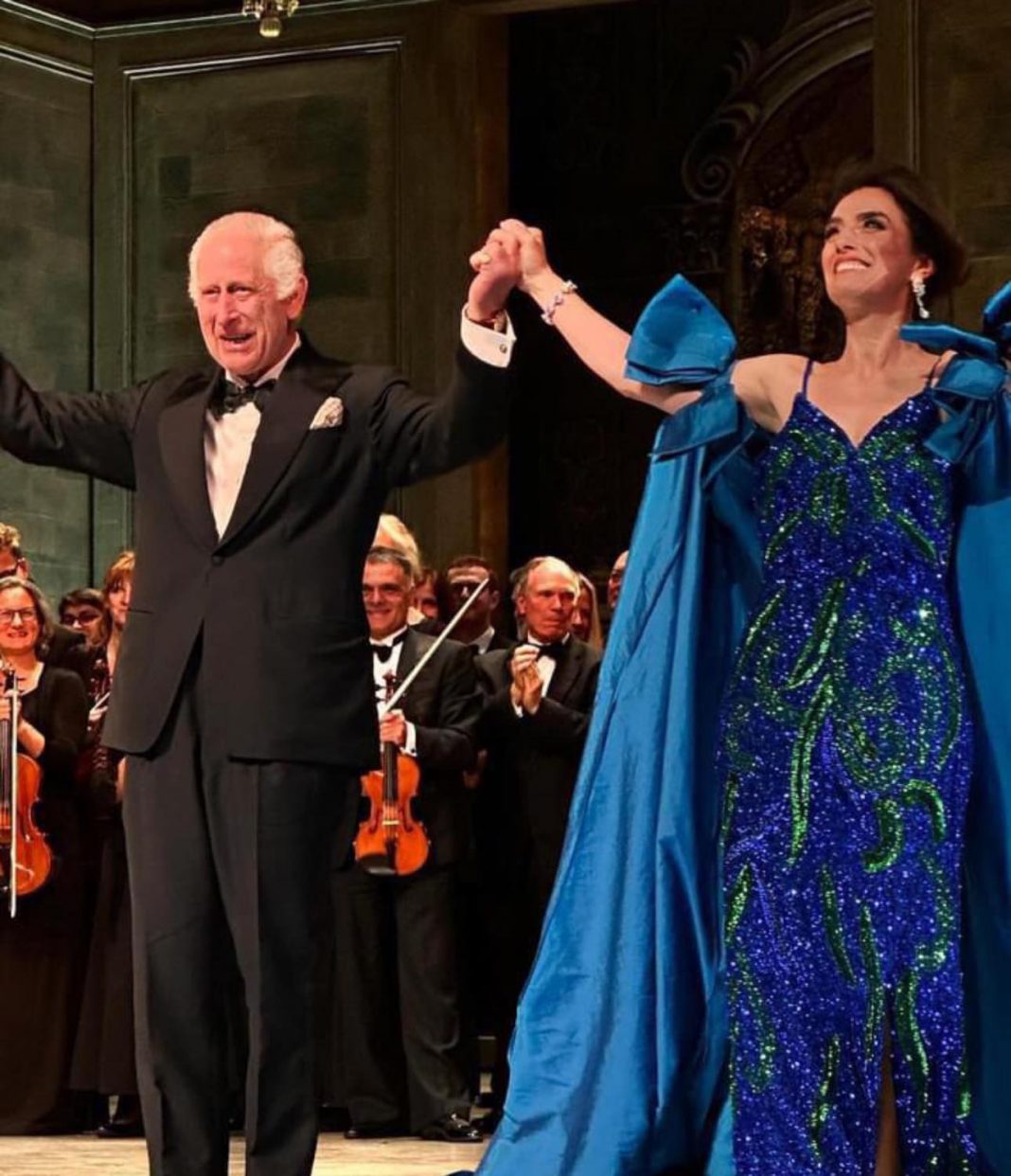 Ermonela Jaho në krah të mbretit Charles, pas debutimit në Shtëpinë e Operas Mbretërore, Rama: Krenar për shqipet