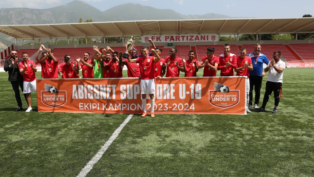 Superliga U19, Bylis shpallet kampion dhe siguron pjesëmarrjen në “UEFA Youth League”