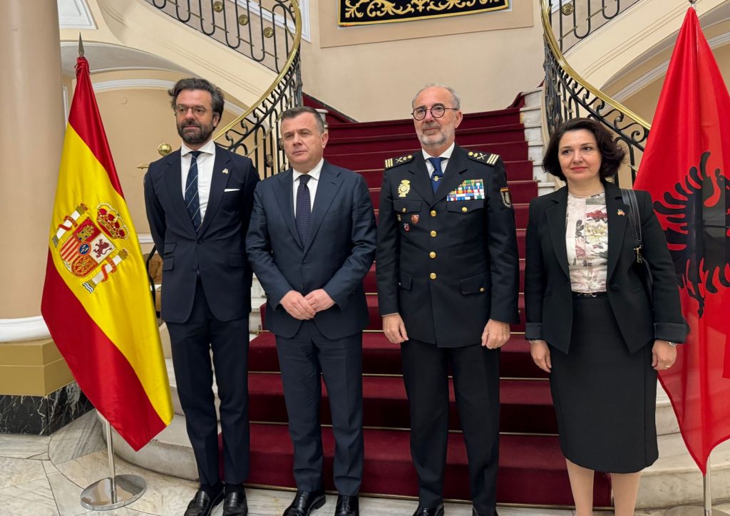 Balla takim në Drejtorinë e Policisë Kombëtare të Spanjës: Thellojmë bashkëpunimin