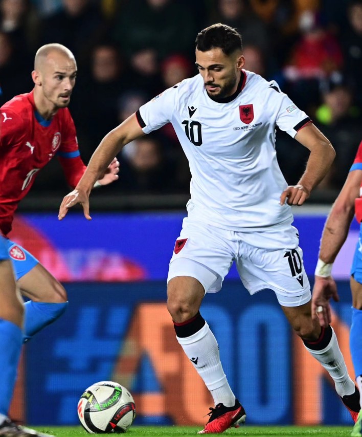 Nations League, Çekia fiton 2-0 ndaj Shqipërisë