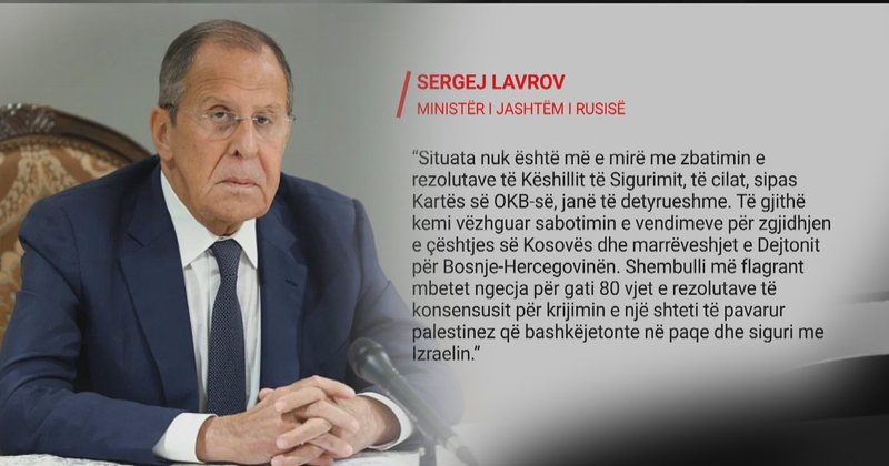 Lavrov kërkon një “OKB” të re, Rusia përdor Kosovën për të kërkuar një rend të ri global