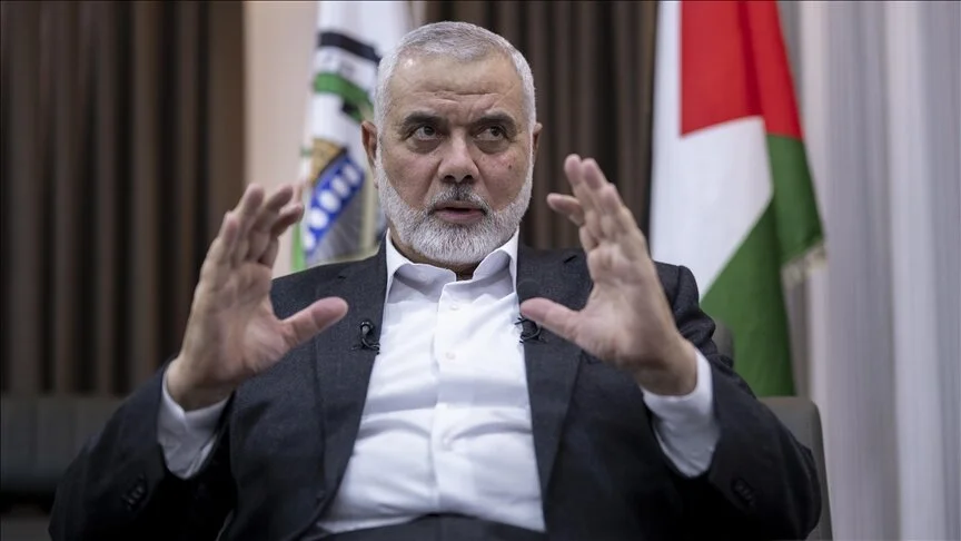 Shefi i Hamasit vlerëson presidentin Erdoğan për mbështetjen e kauzës së Palestinës