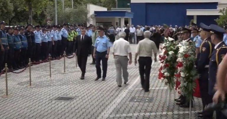 Homazhe në nderim të Fadil Canajt, Balla: Gjithçka që përkujdesja ndaj policëve të jetë e përhershme