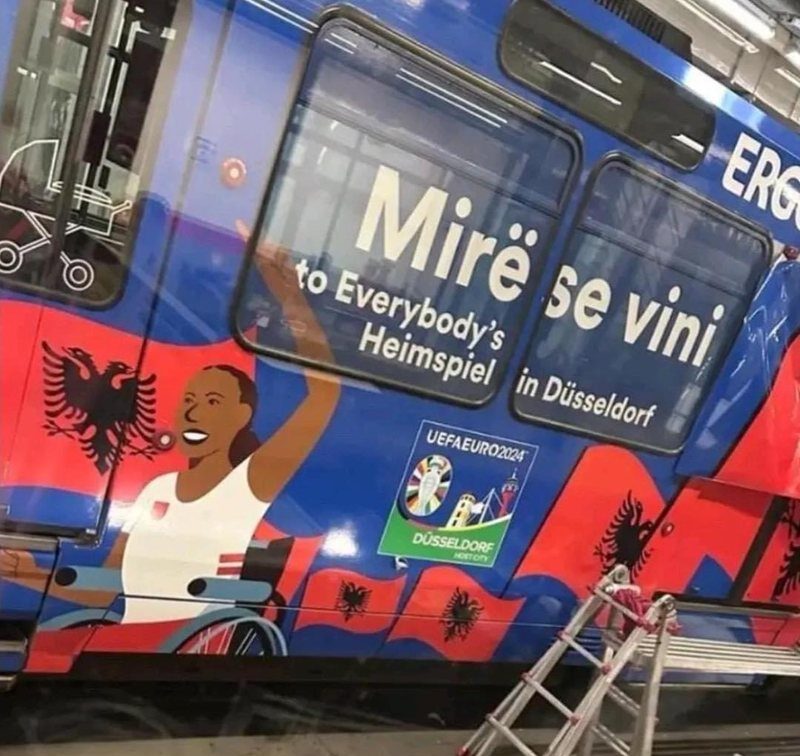 FOTO: “Mirësevini”, Gjermania bëhet gati për Shqipërinë në EURO 2024